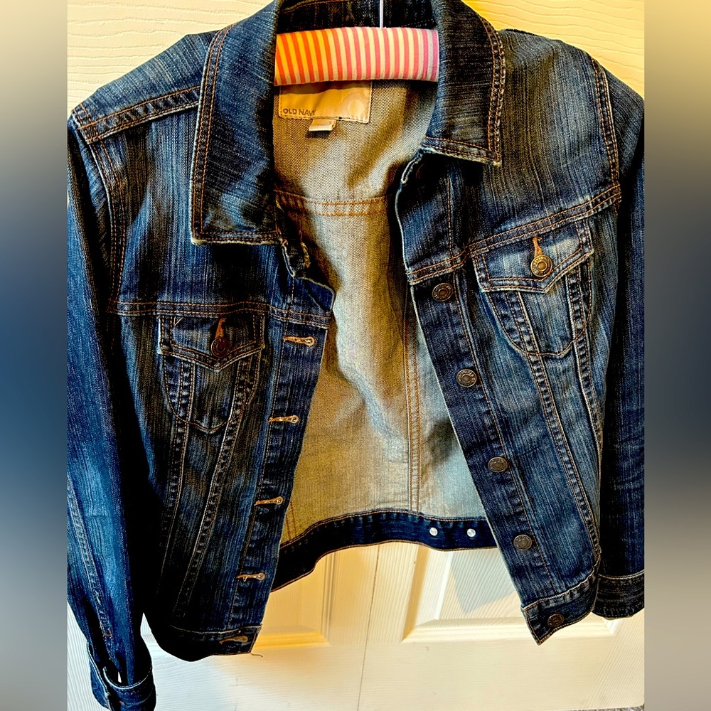 Old Navy Dark Denim Jacket